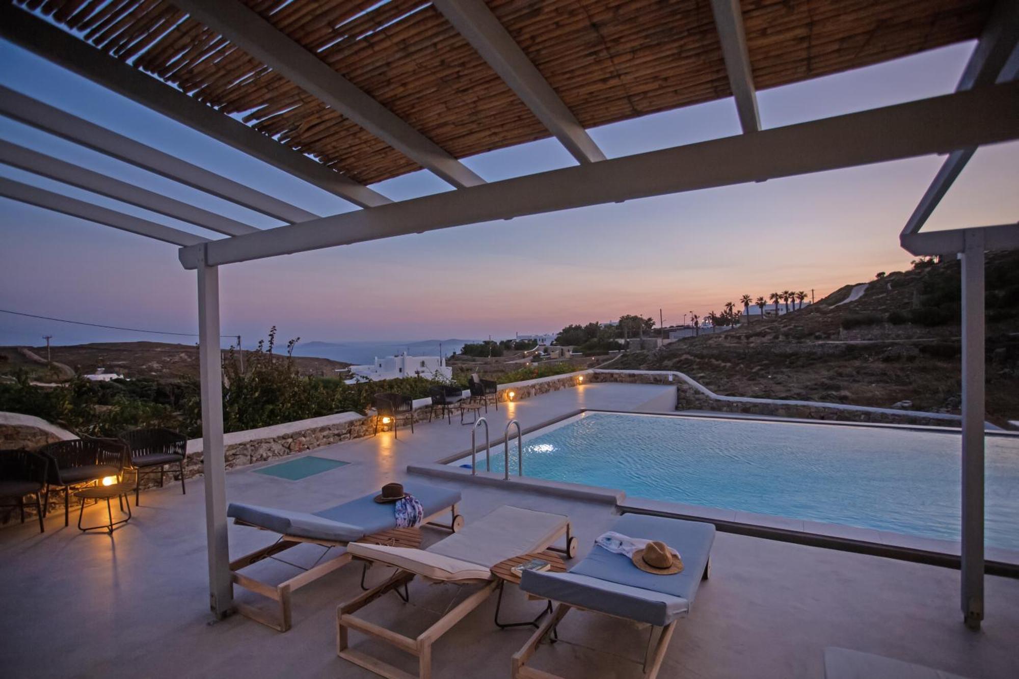 Aqua Breeze Seaview Pool Suites Mykonos Mykonos Town 外观 照片