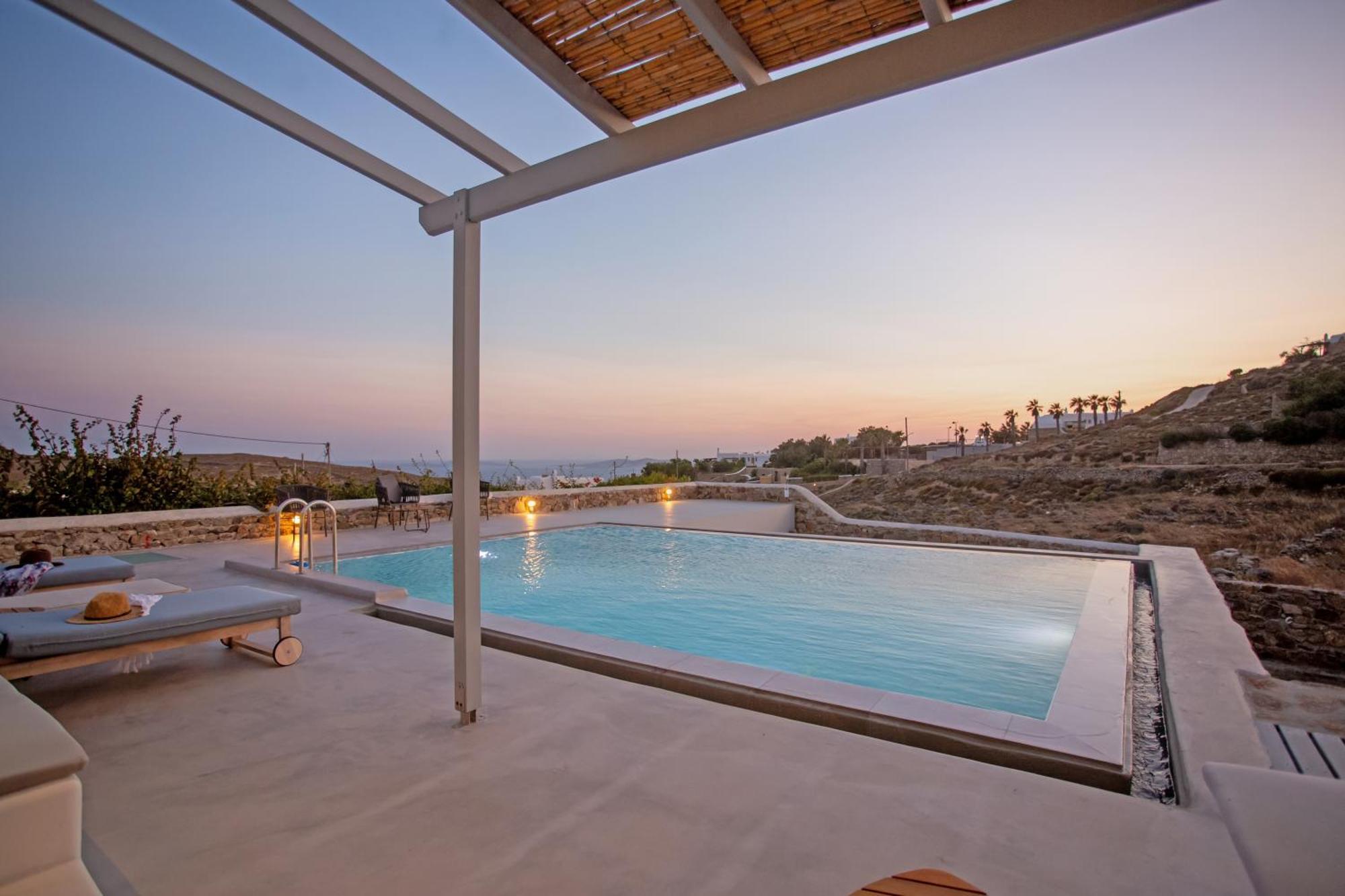 Aqua Breeze Seaview Pool Suites Mykonos Mykonos Town 外观 照片