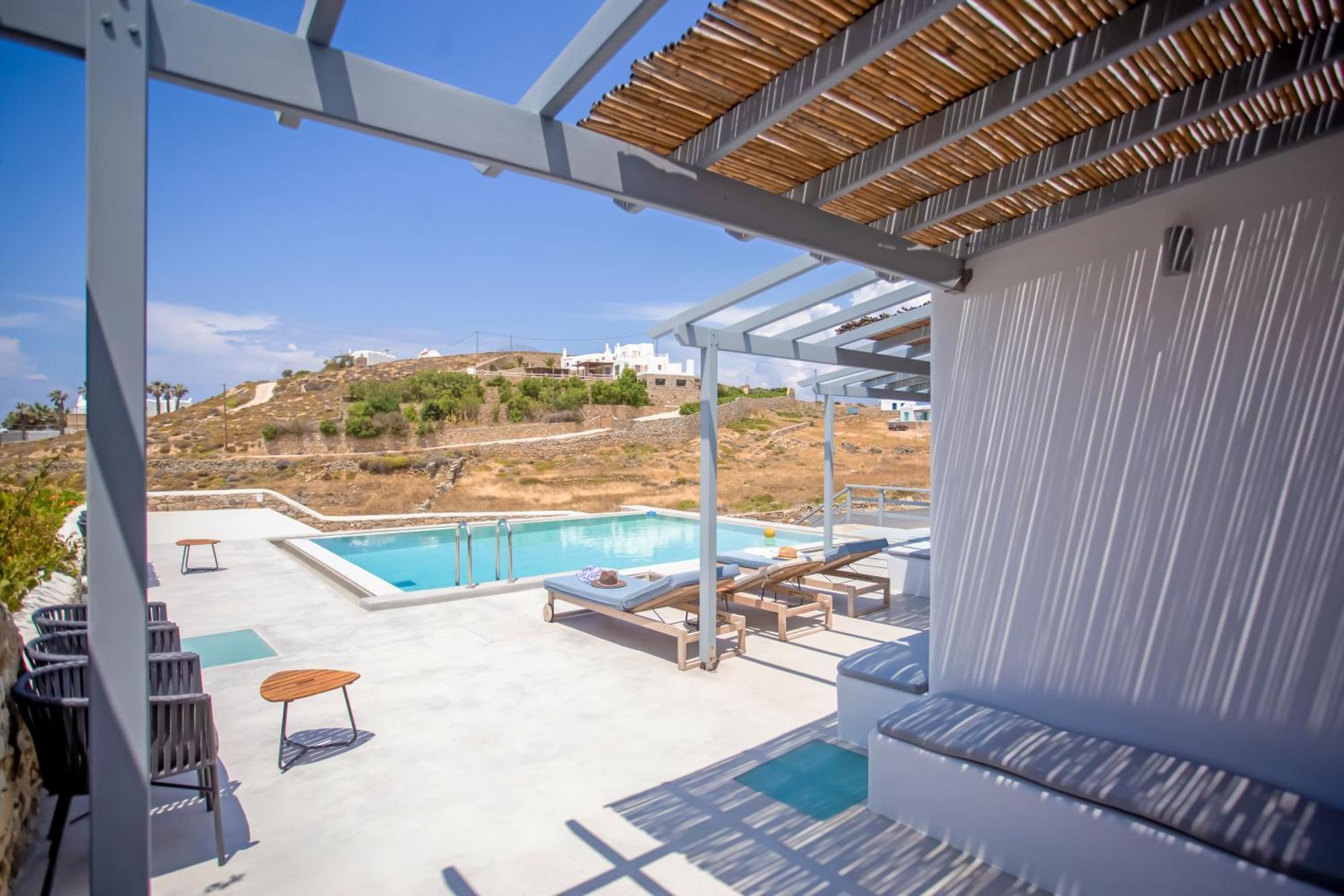 Aqua Breeze Seaview Pool Suites Mykonos Mykonos Town 外观 照片